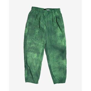 Vintage Saskatchewan Roughriders Mens Large Tie Dye Pants Baggy Nylon Joggers